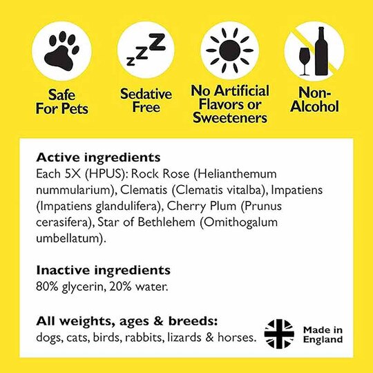 Rescue Remedy for Pets, BFR